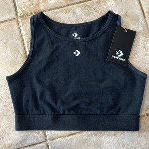 NWT Converse Crop Tank Sports Bra